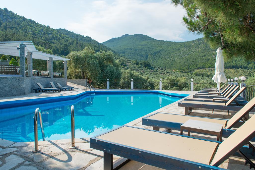 Hotel Villa Natassa Skala Rachoni  Exteriör bild